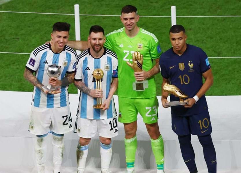 Messi eleito o melhor jogador do Mundial'2022: Argentina domina