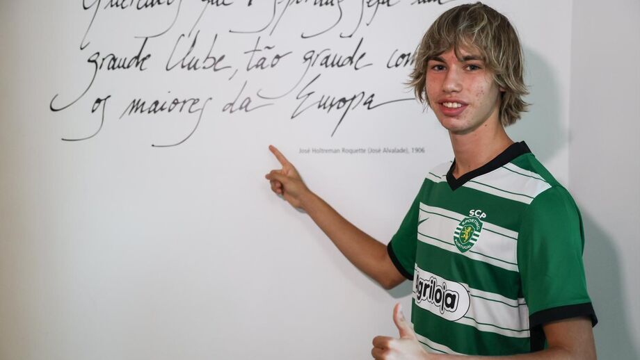 Adam Arvelo: canhoto ex-Real Madrid começa a dar nas vistas em Alcochete