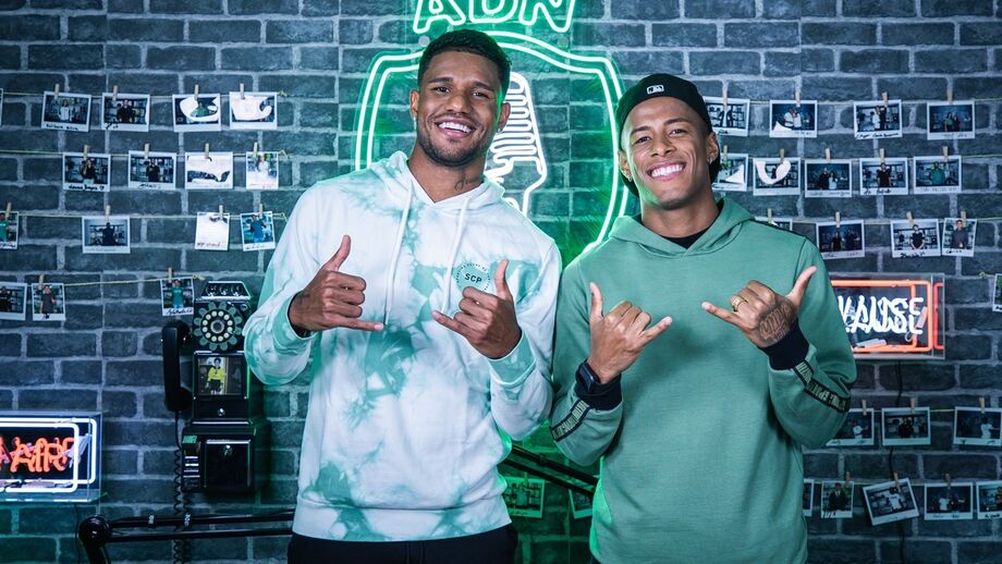 Arthur e Matheus Reis no 'ADN de Leão': «Corremos mais depois da folga do que nos jogos»