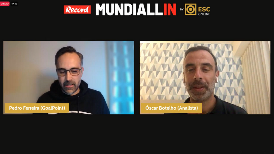 O diário do Mundial 2022 com análise, boa disposição e duelo de apostas. Com Pedro Ferreira (GoalPoint) e Óscar Botelho (Analista). Powered by ESC Online.
