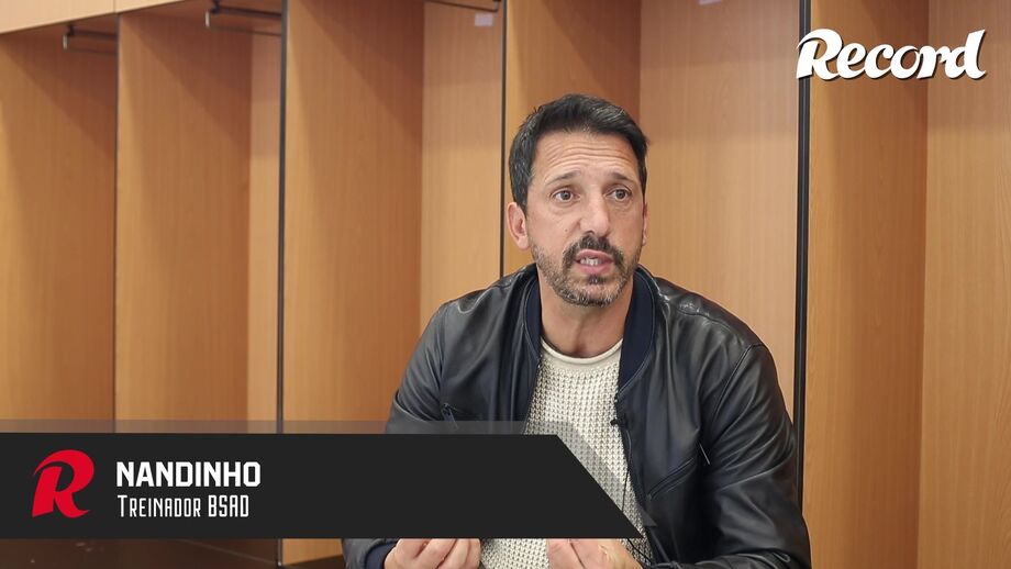 Entrevista Record ao treinador do B SAD