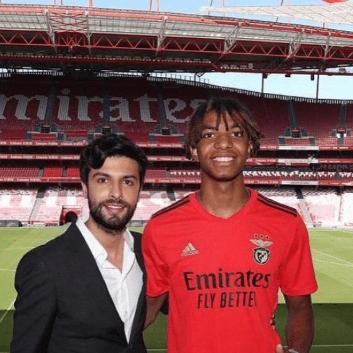 Miguel Pinho foi o rei da formação com Vieira - Benfica foto