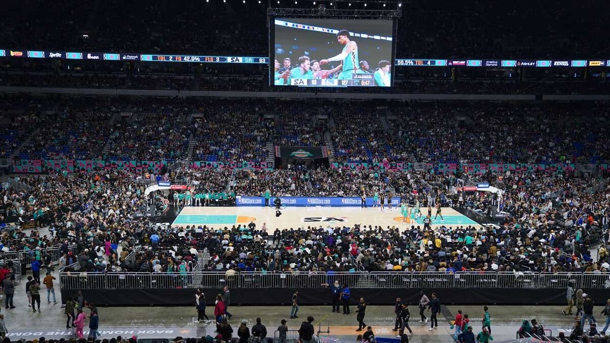San AntonioGolden State bate recorde de jogo com mais público da história da NBA NBA Jornal