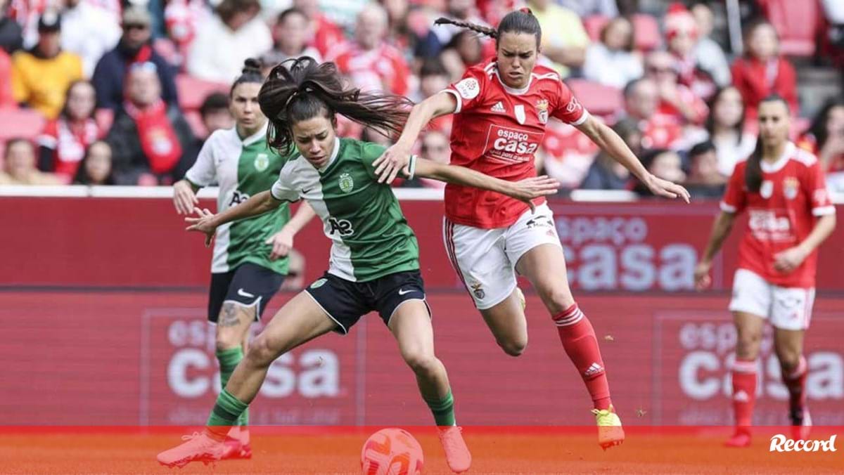 Dérbi entre Benfica e Sporting bate recorde de assistência em jogos  femininos oficiais em Portugal - Futebol Feminino - Jornal Record