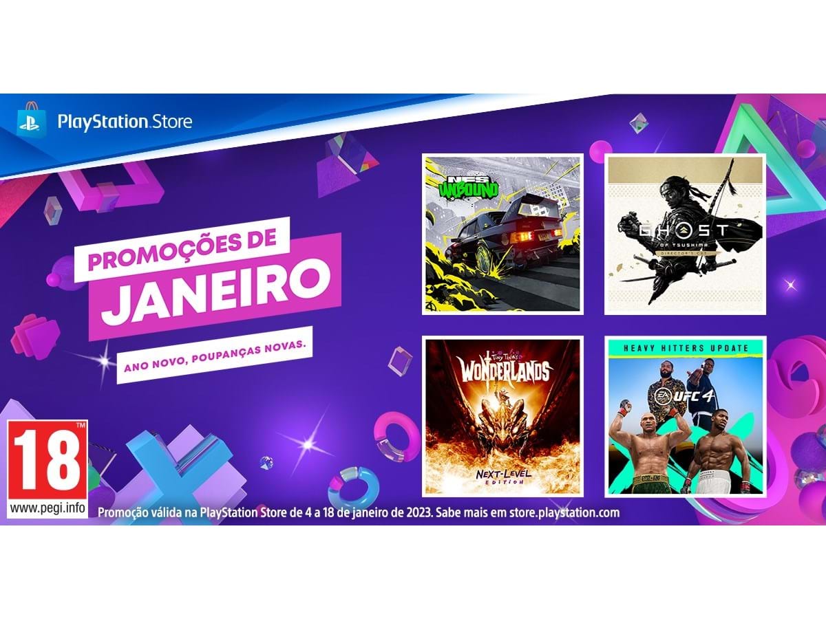 PlayStation Store: Promoções de janeiro arrancam hoje - Record