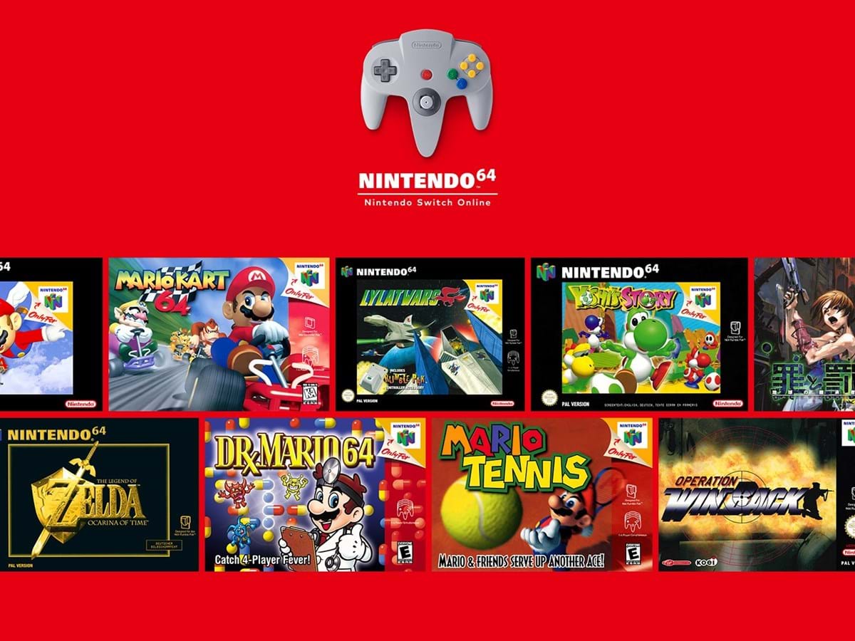 Switch Online terá jogos de Nintendo 64 e Mega Drive; saiba todos