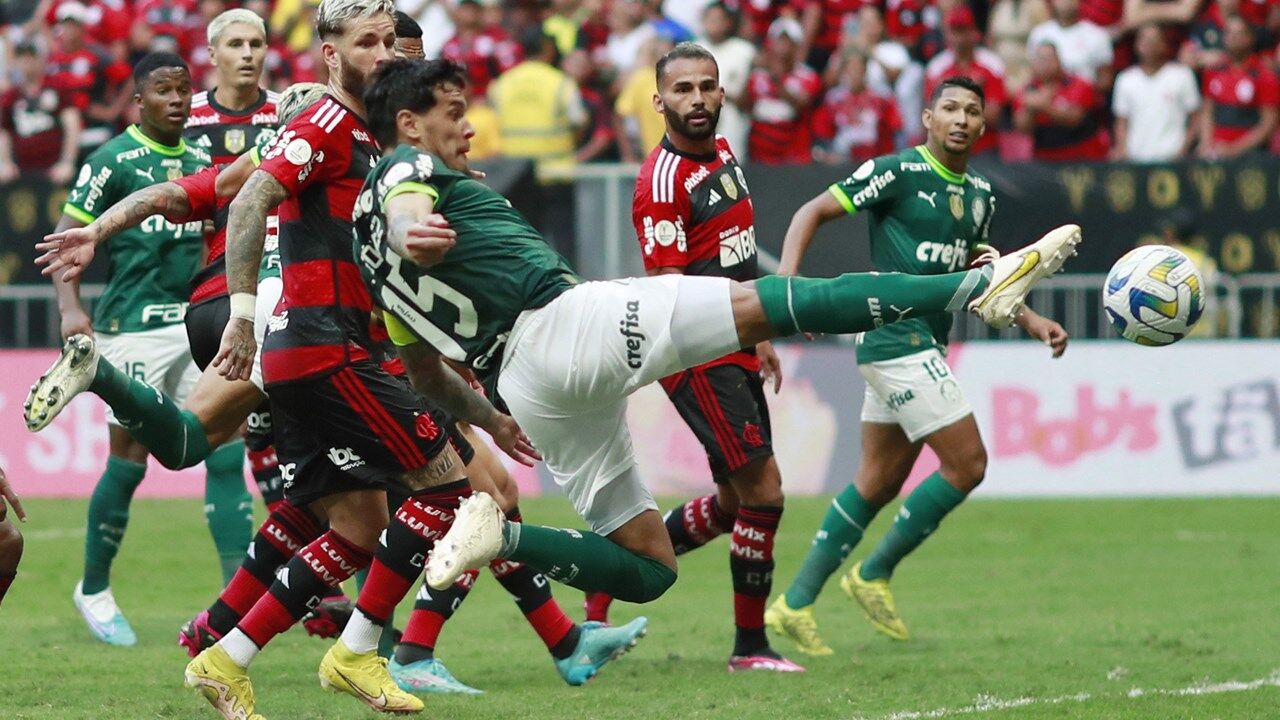 Palmeiras vence o Flamengo e conquista a Supercopa do Brasil 2023