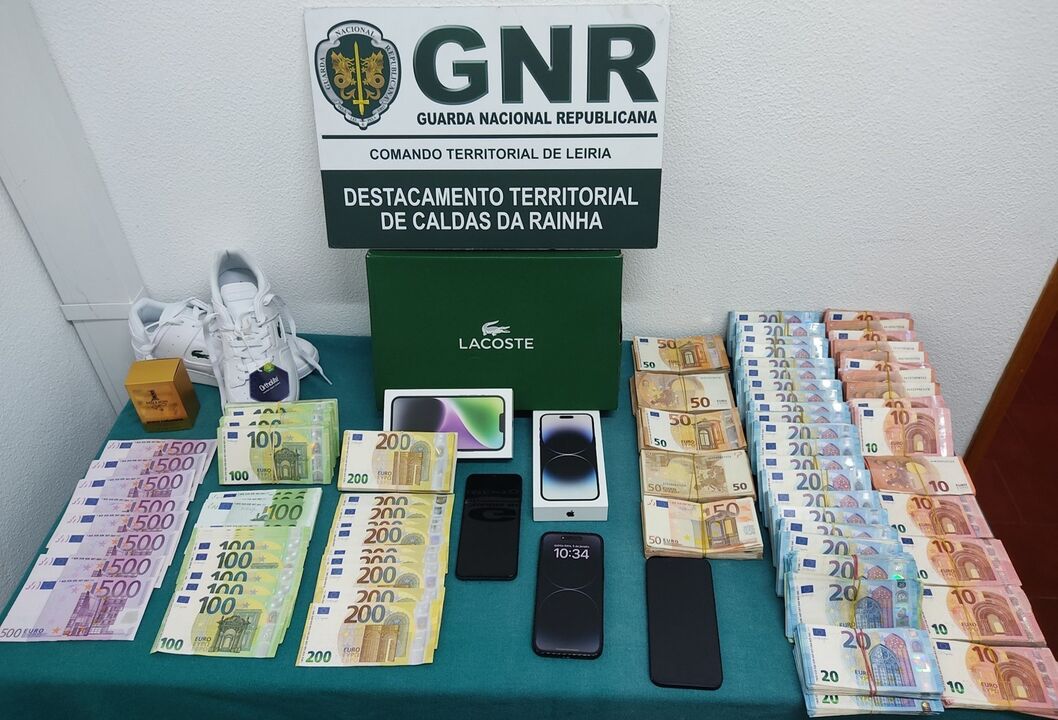 GNR apreende 140 360 euros