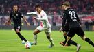 André Silva voltou a ser titular e fez a assistência para o segundo golo de Szoboszlai, que bisou e foi a grande figura da partida