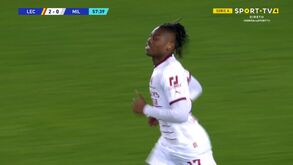 Pelo buraco da agulha: o golo de Rafael Leão que deu início à resposta do Milan frente ao Lecce