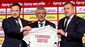 Fernando Santos apresentado na Polónia: «Estrelas só conheço no céu e nunca vi lá nenhuma sozinha»