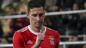 Dante e a presença de Draxler no Benfica: «Esperava que ele jogasse mais tempo»