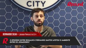 Bernardo Silva: «O que o Cristiano disse está certo? Claro que não, mas acontece muito no futebol»
