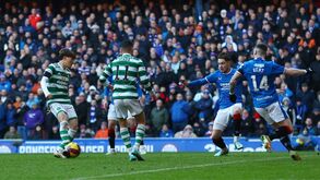 Rangers e Celtic empatam no Old Firm com Jota como suplente utlizado