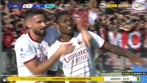 Rafael Leão arranca 2023 a marcar: português coloca Milan em vantagem frente à Salernitana