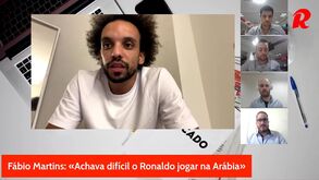 Fábio Martins: «As pessoas estão malucas pela chegada do Cristiano Ronaldo e não é só fogo de vista»
