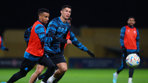 Ambiente de festa em mais um treino de Cristiano Ronaldo no Al-Nassr