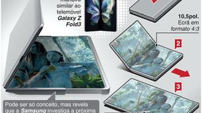 Samsung revela conceito de tablet híbrido extensível
