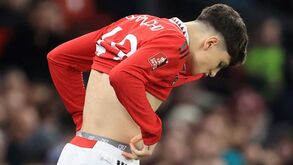 CR7... nos boxers: o pormenor de Garnacho que dá que falar nas redes sociais