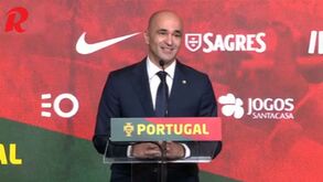 Roberto Martínez: «Se conto com Cristiano Ronaldo? As decisões têm de ser tomadas em campo»