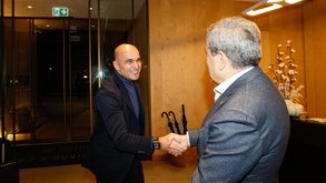 As imagens do primeiro dia de Roberto Martínez na Cidade do Futebol