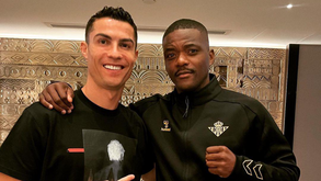 Cristiano Ronaldo recebe visita de William Carvalho em Riade