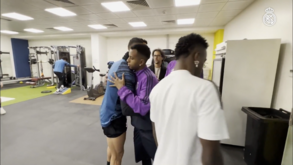 Rodrygo até ficou a tremer ao conhecer o ídolo Cristiano Ronaldo