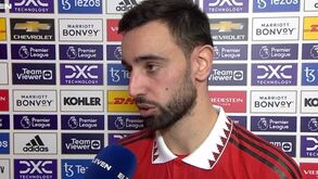 Bruno Fernandes sobre João Félix: «Teve um azar mas mostrou que é um jogador fora de série» 