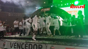 Assim foi a festa do Sporting após a conquista da Taça Hugo dos Santos