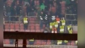 Novas imagens das agressões entre adeptos do Sporting nas bancadas da Luz