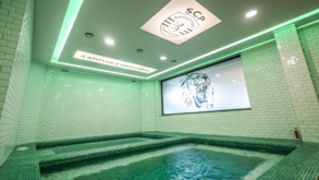 Sporting inaugura sala de recuperação e hidromassagem na Academia Cristiano Ronaldo