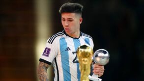 «Vou recordar-te para toda a minha vida»: Enzo Fernández relembra conquista do Mundial'2022