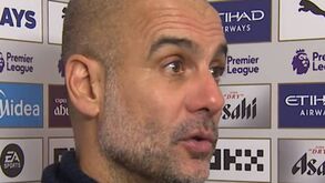 Guardiola não considera que haja 'falta de tomates' no Man. City mas avisa: «Assim não ganhamos nada»