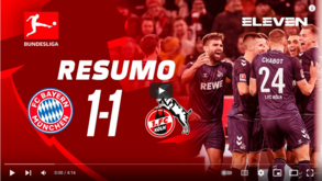 O resumo do surpreendente empate entre Bayern Munique e Colónia