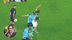 Iturralde González e o lance do golo do Vizela em Alvalade: «Para mim, seria bola ao solo»
