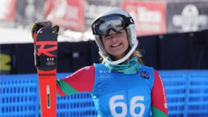 Ariana Ribeiro desiste na prova de slalom de esqui alpino do FOJE de Inverno