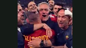 A homenagem da Roma a Mourinho em dia de aniversário do Special One	
