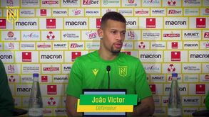João Victor e a ida para o Nantes: «Juntamente com o Benfica e Rui Pedro Braz decidimos vir para cá porque é um projeto muito bom»