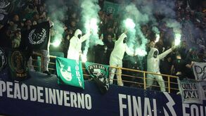 Das tochas incandescentes à flash: final da Allianz Cup vale quase 25 mil euros em multas ao Sporting