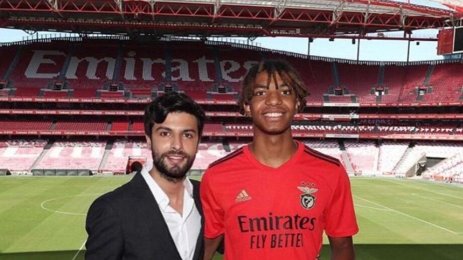 Miguel Pinho com Ndour