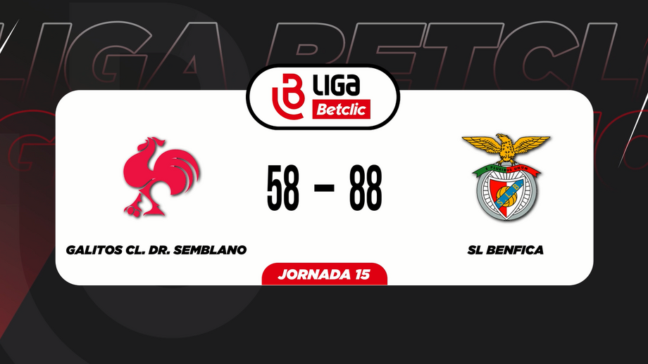 Águias venceram por 88-58