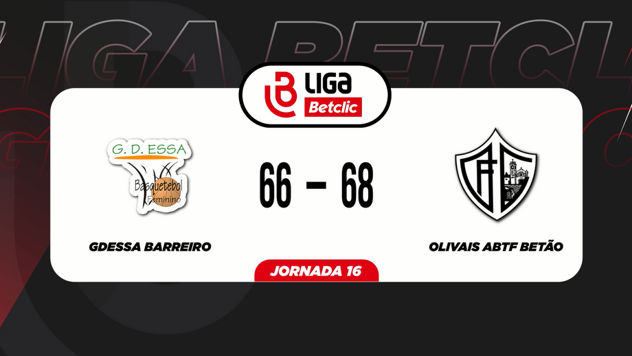 Formação forasteira venceu o encontro por 68-66
