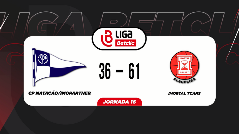 Formação de Albufeira venceu por 61-36