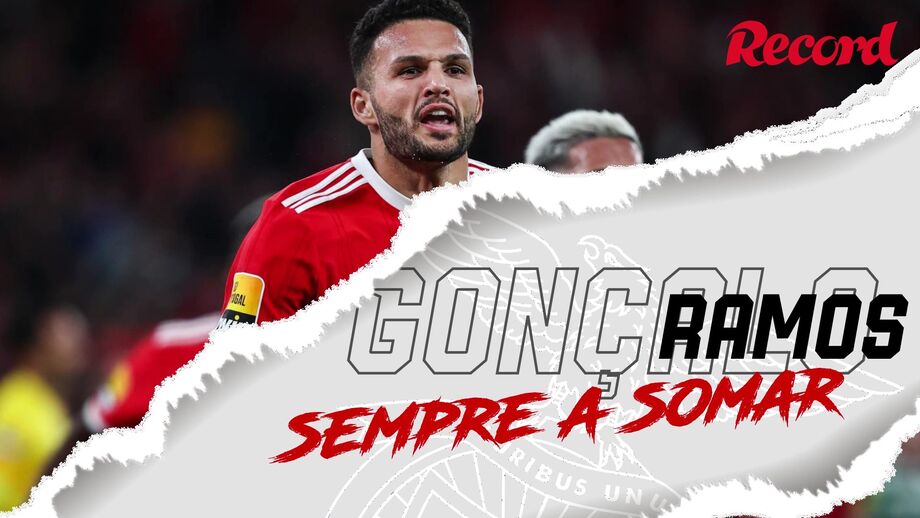 Avançado do Benfica lidera lista dos artilheiros