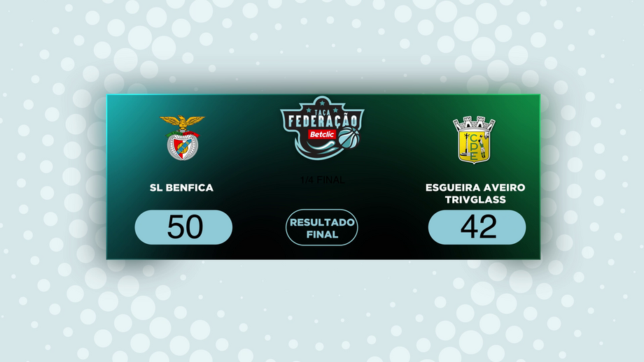 Águias venceram o duelo dos quartos de final da competição por 50-42