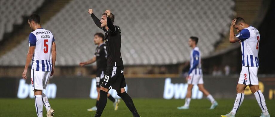 A crónica do Casa Pia-FC Porto, 0-0: tropeção em 45 minutos de conversa fiada