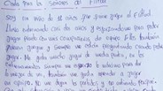 A emocionante carta de jovem jogador: «Senhores do futebol, sou um