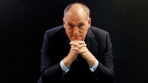 Javier Tebas em exclusivo a Record: O mais 'inteligente' do futebol europeu?