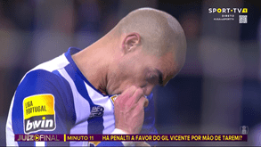 Final de jogo com homenagem a Pepe: central agradeceu e beijou o símbolo do FC Porto