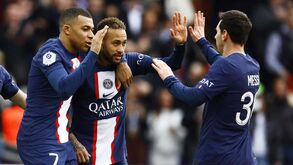 Média anual de salários por jogador: PSG domina 'top-5' recheado de muitos milhões